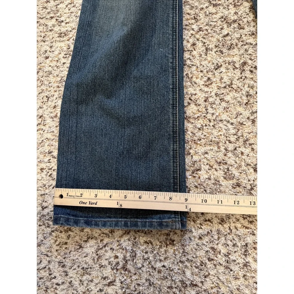 ARIAT Rebar M4 Jeans Mens 31x32 Blue Denim Relaxed Bootcut Western Work